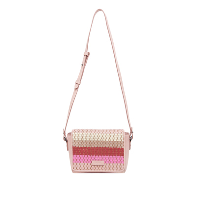 Kadın Örgülü Deri Postacı Çantası