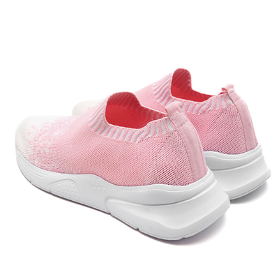 Kadın Pembe Triko Spor Ayakkabı