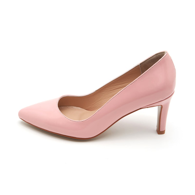 Kadın Pudra Rugan Klasik Ayakkabı