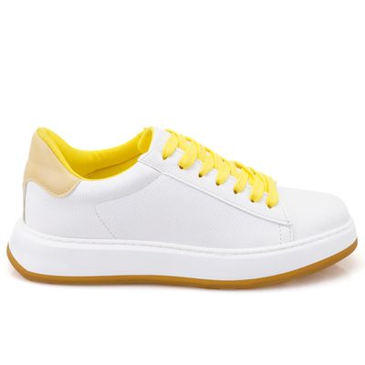 Kadın Sarı Spor Ayakkabı