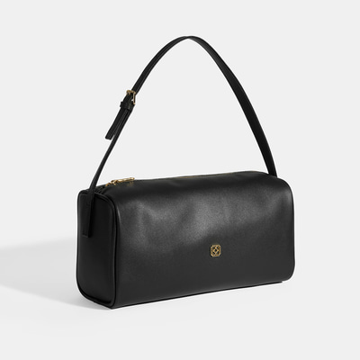 Kadın Siyah Ayarlanabilir Askılı Omuz Çantası