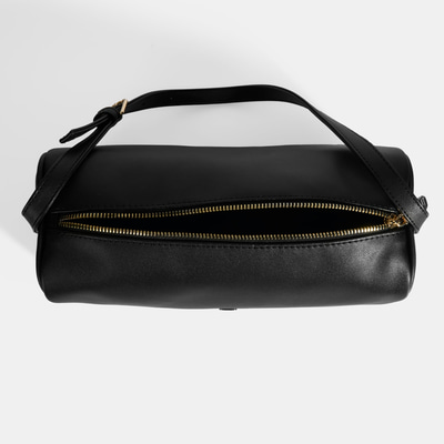 Kadın Siyah Ayarlanabilir Askılı Omuz Çantası