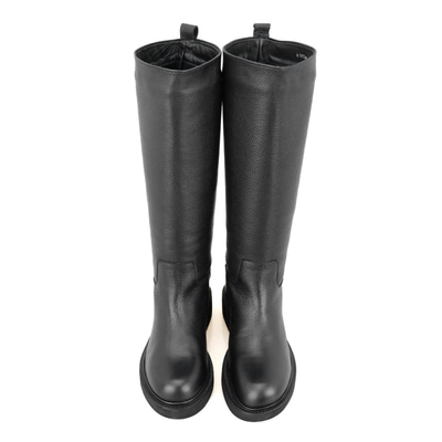 Kadın Siyah Deri Çizme