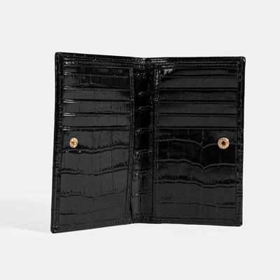 Kadın Siyah Deri Cüzdan