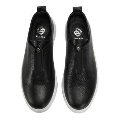 Kadın Siyah Deri Günlük Ayakkabı