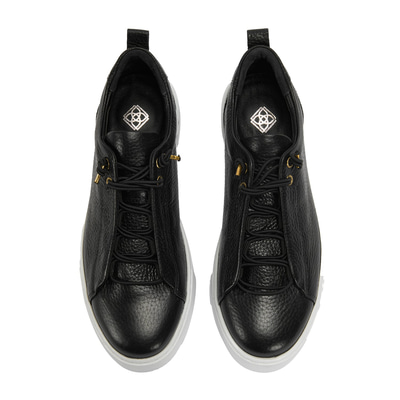 Kadın Siyah Deri Günlük Ayakkabı