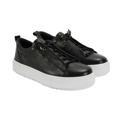 Kadın Siyah Deri Günlük Ayakkabı