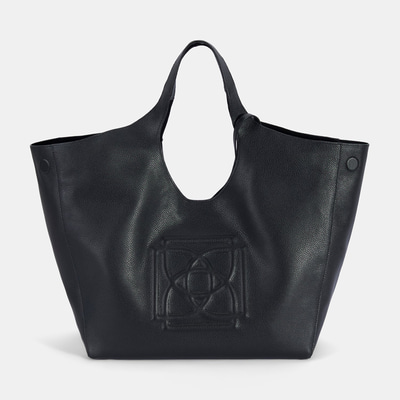 Kadın Siyah Deri Hobo Çanta