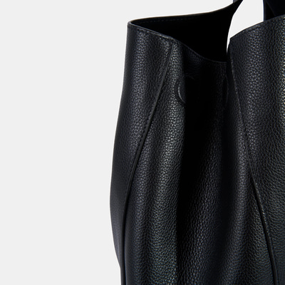 Kadın Siyah Deri Hobo Çanta