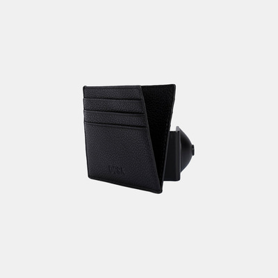 Kadın Siyah Deri Kartlık