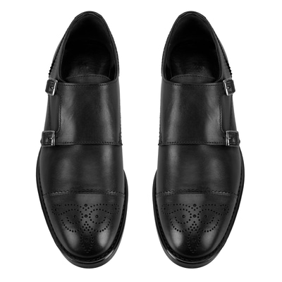 Kadın Siyah Deri Klasik Ayakkabı