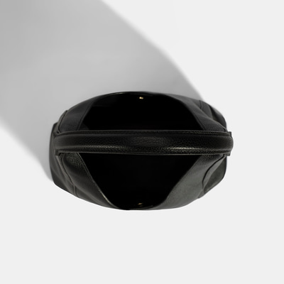 Kadın Siyah Deri Omuz Çantası