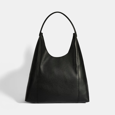 Kadın Siyah Deri Omuz Çantası