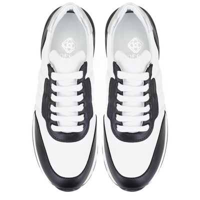 Kadın Siyah Deri Spor Ayakkabı