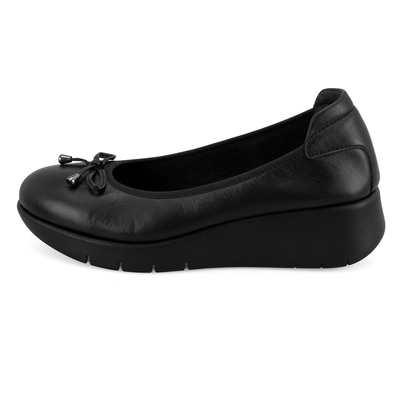 Kadın Siyah DesaComfort Deri Günlük Ayakkabı