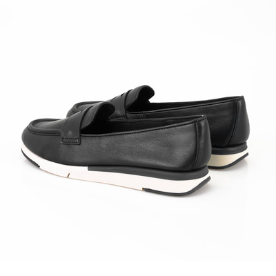 Kadın Siyah DesaComfort Deri Günlük Ayakkabı