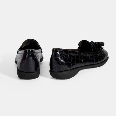 Kadın Siyah DesaComfort Rugan Günlük Ayakkabı