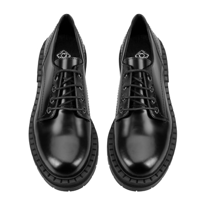 Kadın Siyah Günlük Deri Ayakkabı