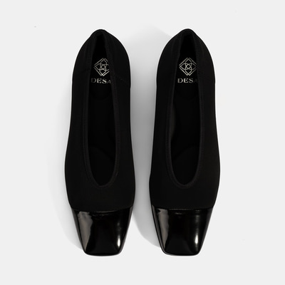 Kadın Siyah Kalın Topuklu Günlük Ayakkabı