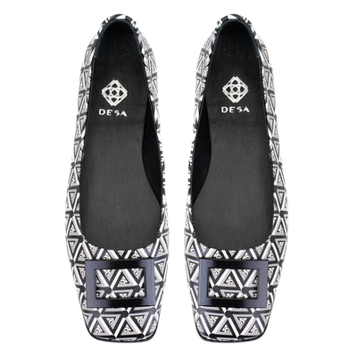 Kadın Siyah Monogram Babet