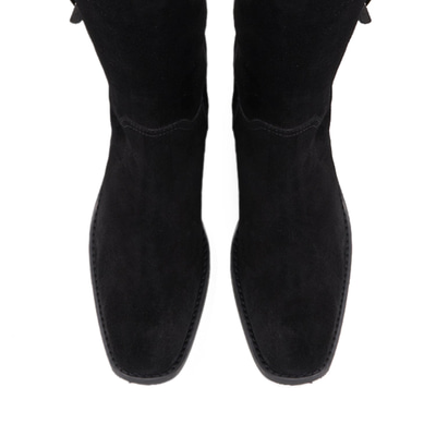 Kadın Siyah Süet Çizme