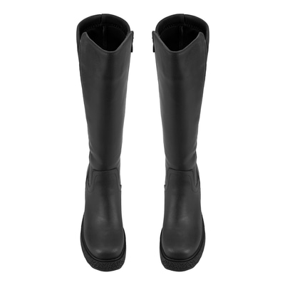 Kadın Siyah Topuklu Çizme