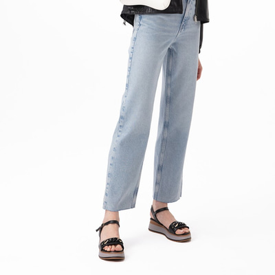 Kadın Siyah Topuklu Deri Sandalet