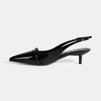 Kadın Siyah Topuklu Klasik Ayakkabı