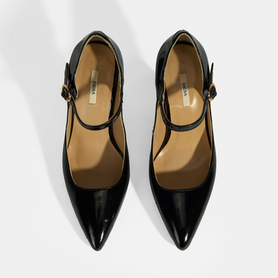 Kadın Siyah Topuklu Klasik Ayakkabı