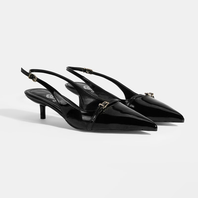 Kadın Siyah Topuklu Klasik Ayakkabı