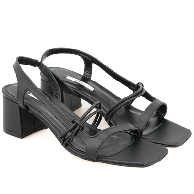 Kadın Siyah Topuklu Sandalet