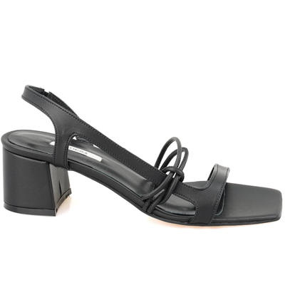 Kadın Siyah Topuklu Sandalet