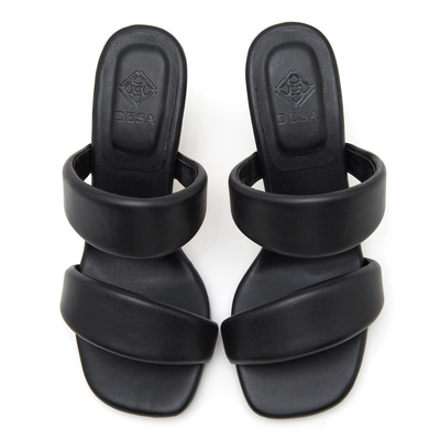 Kadın Siyah Topuklu Terlik