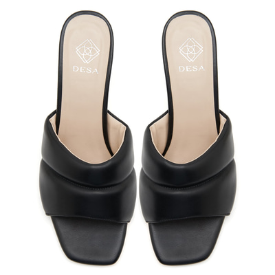 Kadın Siyah Topuklu Terlik