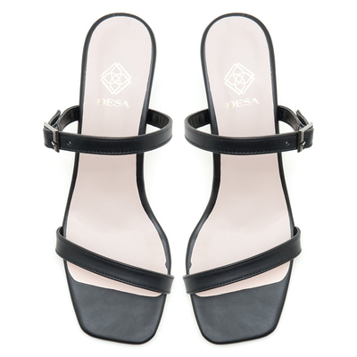 Kadın Siyah Topuklu Terlik