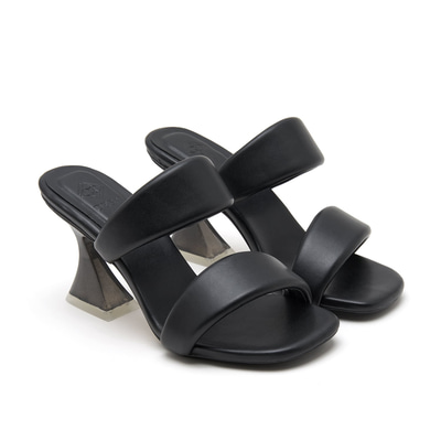 Kadın Siyah Topuklu Terlik