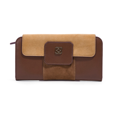 Kadın Süet Deri Cüzdan
