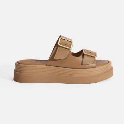 Kadın Taba Ayarlanabilir Tokalı Terlik