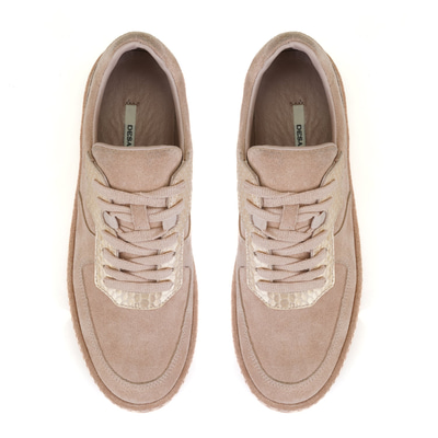 Kadın Taba Deri Günlük Ayakkabı