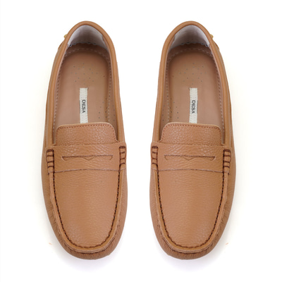 Kadın Taba Deri Loafer