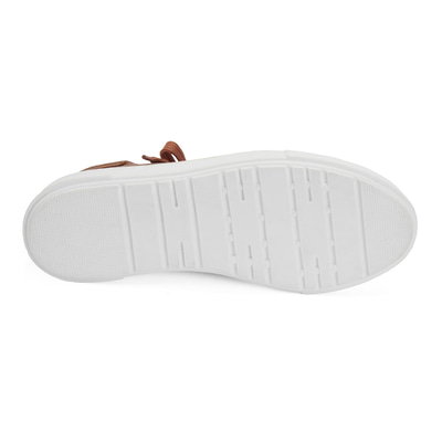 Kadın Taba Deri Spor Ayakkabı