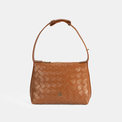 Kadın Taba Örgü Baskılı El Çantası