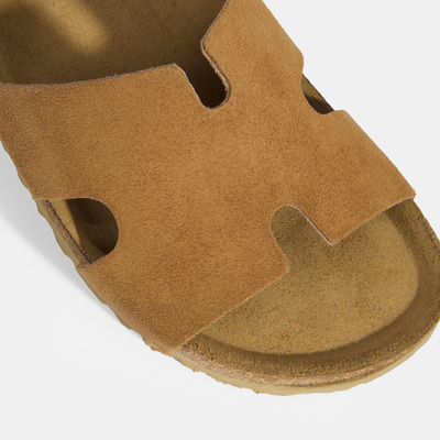 Kadın Taba Süet Terlik