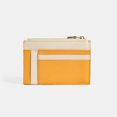 Kadın Turuncu Deri Cüzdan