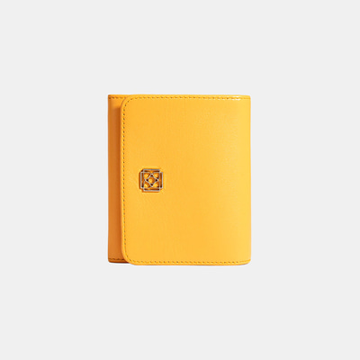 Kadın Turuncu Deri Cüzdan