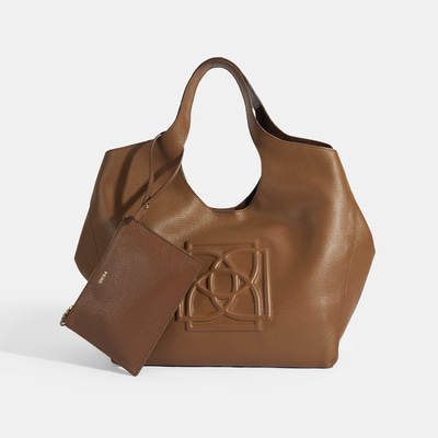 Kadın Turuncu Deri Hobo Çanta