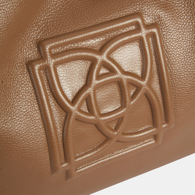 Kadın Turuncu Deri Hobo Çanta