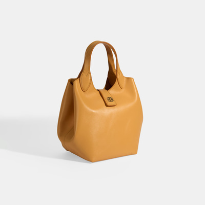 Kadın Turuncu Deri Omuz Çantası