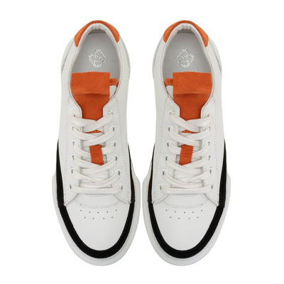 Kadın Turuncu Deri Spor Ayakkabı