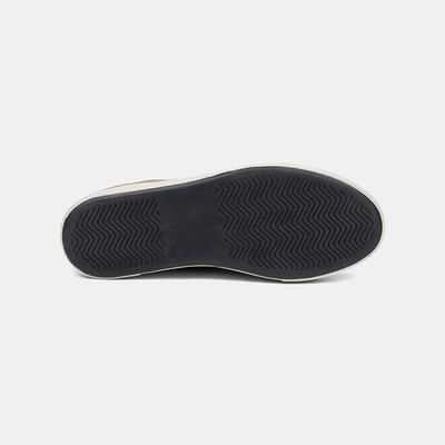 Kadın Vizon Bağcıklı Kalın Tabanlı Süet Deri Sneaker